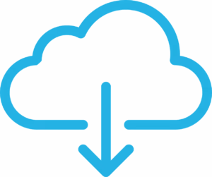 Free download cloud file download vector